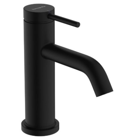 SANITARE ȘI INTERIOR - Baterie lavoar hansgrohe Tecturis S, apă rece, EcoSmart+, negru mat