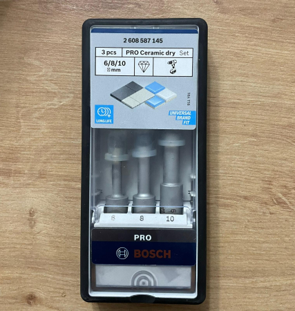 Bosch Accesorii - Set carote de foraj diamantate din 3 piese [1]