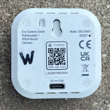 Controler și senzor temperatură Eve Thermo (Matter) [2]