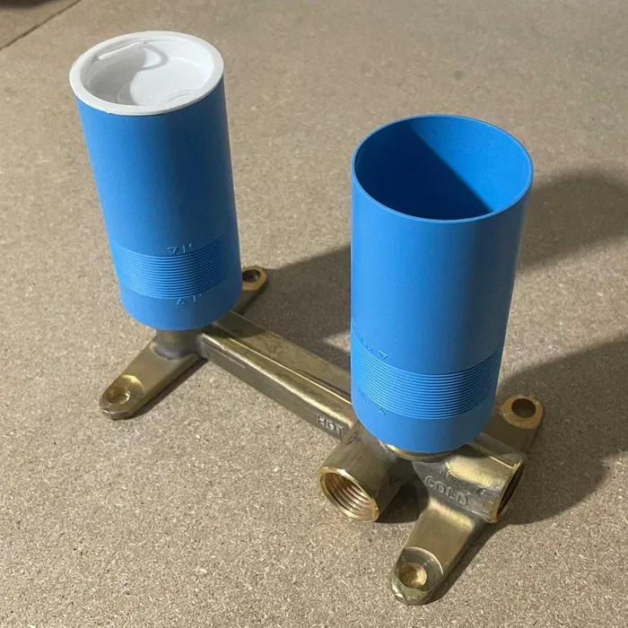 Corp incastrat pentru baterii lavoar cu montaj pe perete [1]