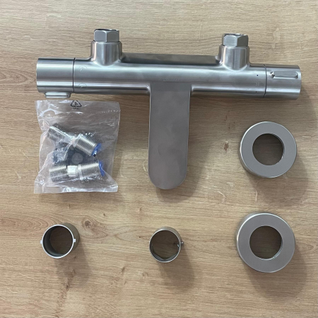 Duravit Wave – Baterie de cadă montaj aparent pentru 2 consumatori [1]