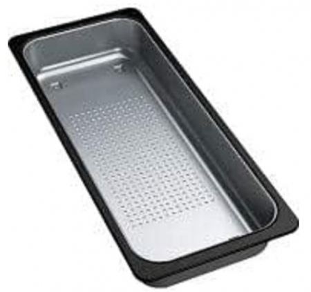 SANITARE ȘI INTERIOR - Franke Égouttoir – Suport de Uscare Vase, Plastic și Inox, Gri/Negru