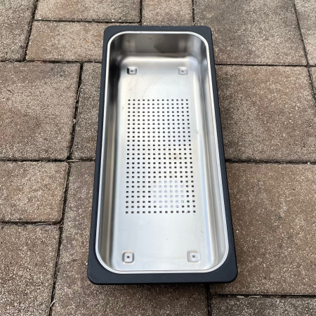 Franke Égouttoir – Suport de Uscare Vase, Plastic și Inox, Gri/Negru [2]