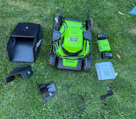 Greenworks GD24X2LM46SPK4X  maşină de tuns iarba cu autopropulsie [3]