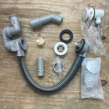 Hansgrohe Flexaplus S – Set complet de scurgere pentru cadă, cromat [1]