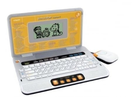 PRODUSE PENTRU COPII - Laptop pentru copii VTech, argintiu/galben, 6ani+