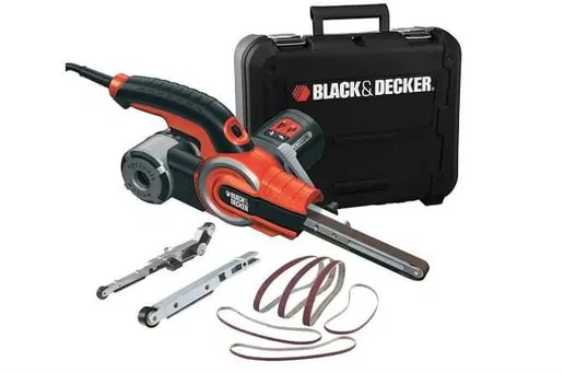 ARTICOLE BRICOLAJ - Mașină de șlefuit cu bandă BLACK+DECKER KA902EK-QS – 400W