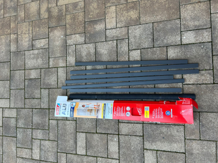 Plasă anti-insecte pentru ușă tesa Insect Stop FALT, cadru pliabil [2]