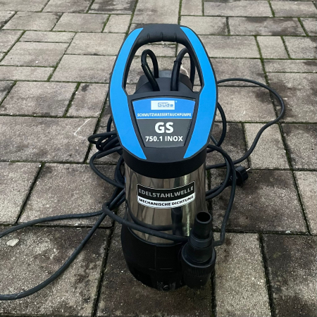 Pompa submersibilă pentru apă murdară Güde GS 750.1 INOX – 15.000 l/h [2]