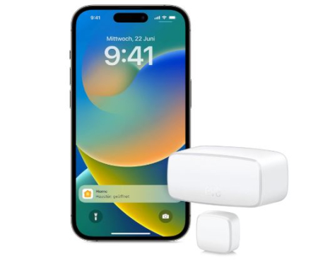 SANITARE ȘI INTERIOR - Senzor contact smart Eve Door & Window (Matter/Thread)