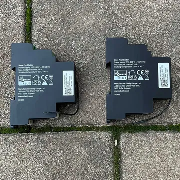 Shelly Wave Pro Shutter întrerupător Z-Wave pentru rulouri, jaluzele [1]