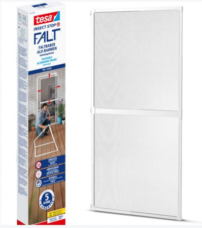 SANITARE ȘI INTERIOR - tesa® FALT – Cadru pliabil din aluminiu, telescopic, pentru uși