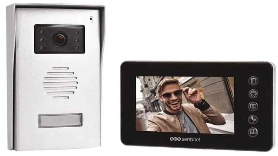 GRĂDINĂRIT ȘI EXTERIOR - Interfon video cu fir SCS SENTINEL VisioFirst 4.3 – Nou,