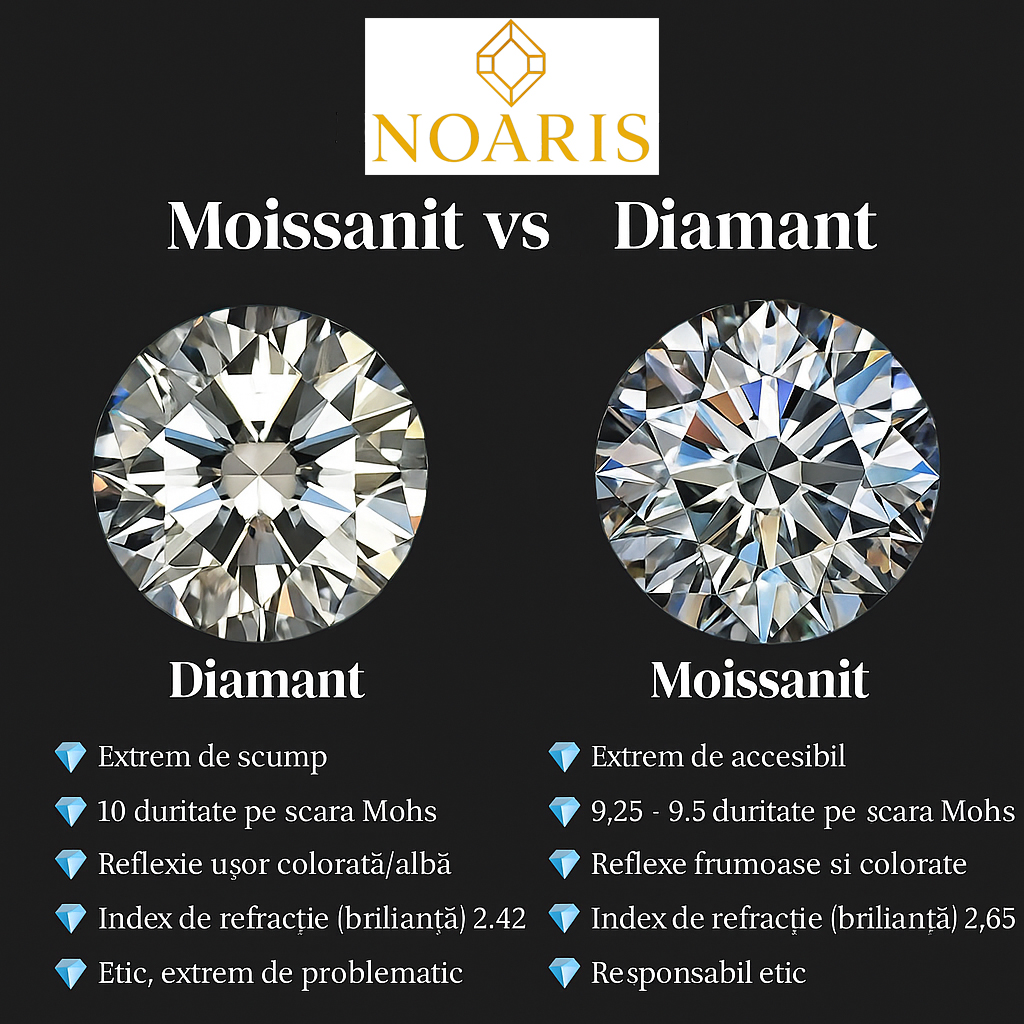 Diamant vs Moissanit