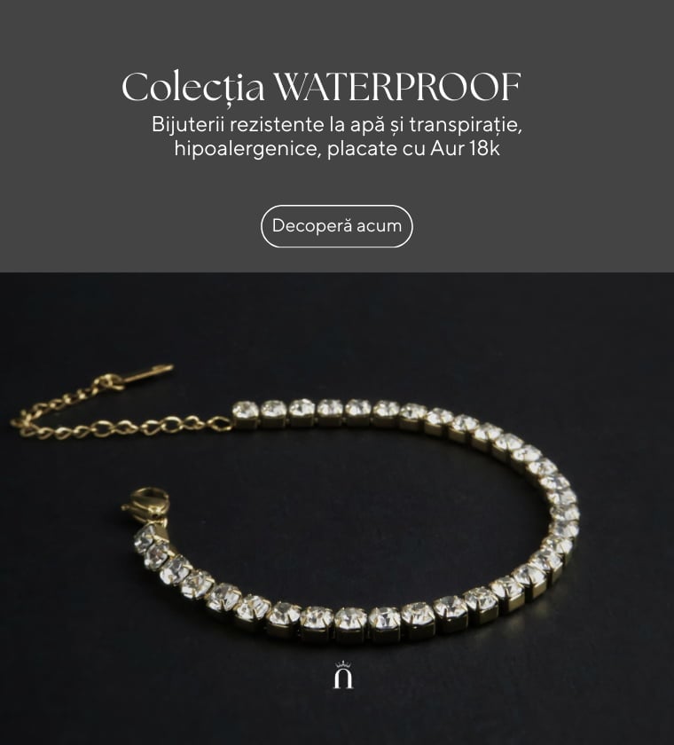 Bijuterii moderne placate cu aur 18K