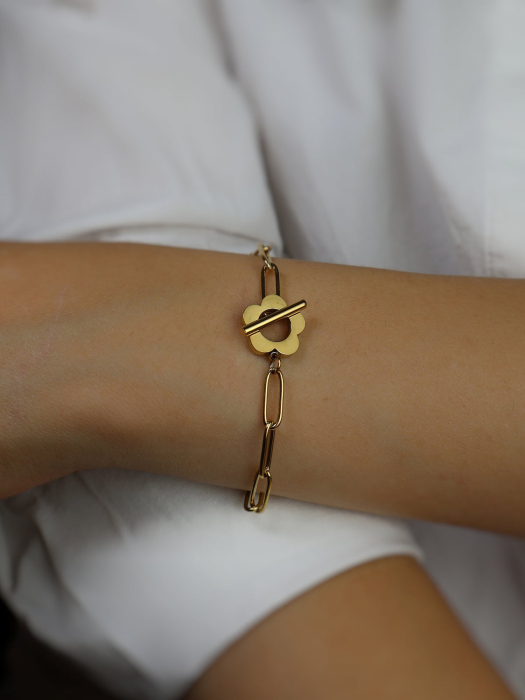 brățară-chain-flower-placată-cu-aur-18k-otel-inoxidabil-waterproof-nobelini [3]