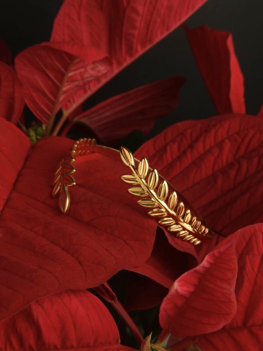 bratara-leaf-frunze-placata-aur-18k-otel-inoxidabil-waterproof-nobelini [2]