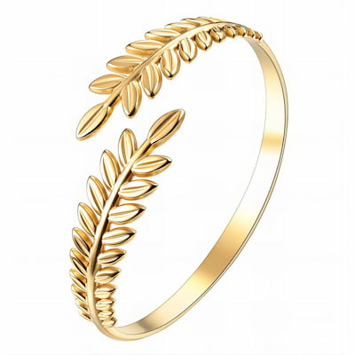 bratara-leaf-frunze-placata-aur-18k-otel-inoxidabil-waterproof-nobelini [1]