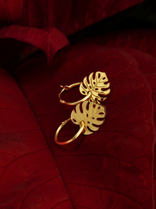 cercei-monstera-hoop-frunza-argint925-placat-aur-nobelini [3]