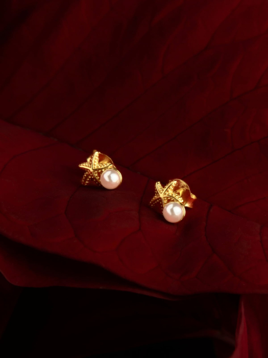 cercei-oceanpearl-stea-de-mare-aurii-placat-cu-aur-argint-925-perla-nobelini [3]