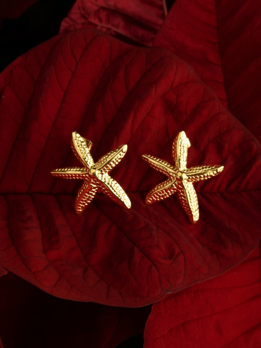 cercei-stea-de-mare-placati-aur-18k-otel-inoxidabil-waterproof-nobelini [3]