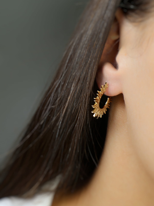 cercei-sun-soare-aur-18k-lungi-otel-inoxidabil-waterproof-nobelini [2]