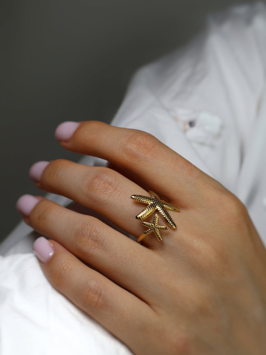 inel-stea-de-mare-placat-aur-18k-ote-inoxidabil-waterproof-nobelini [2]