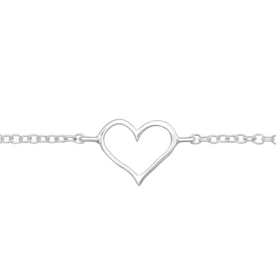 Brățări - bratara-heart-argint-925-inima-minimalista-nobelini