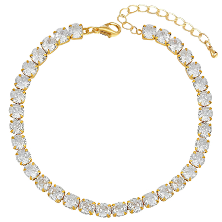 Colecții Waterproof - bratara-tennis-cristale-zirconia-aur-18k-otel-inoxidabil-waterproof-nobelini