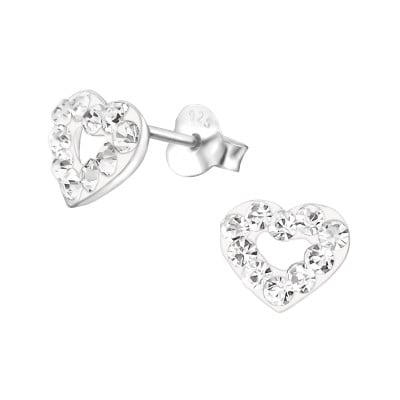Cercei - cercei-inima-argint-925-cu-cristale-cubic-zirconia-eleganti