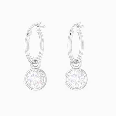 Cercei Argint 925 - cercei-mirror-argint-925-cristale-zirconia-nobelini