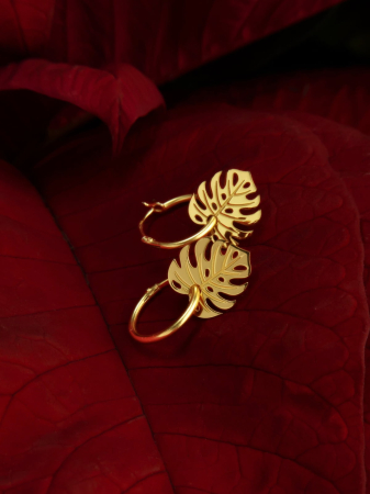 cercei-monstera-hoop-frunza-argint925-placat-aur-nobelini [2]