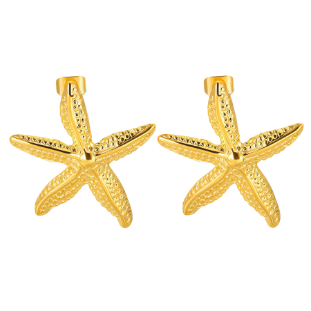 Colecții Waterproof - cercei-stea-de-mare-placati-aur-18k-otel-inoxidabil-waterproof-nobelini