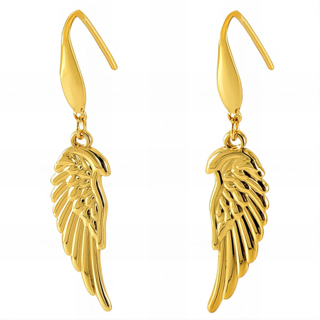 Colecții Waterproof - cercei-wings-aripi-aur-18k-otel-inoxidabil-waterproof-nobelini
