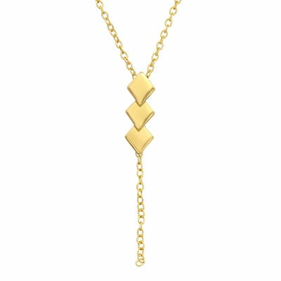 Coliere Argint 925 placate cu Aur 24K - colier-geometric-argint-placat-aur-nobelini