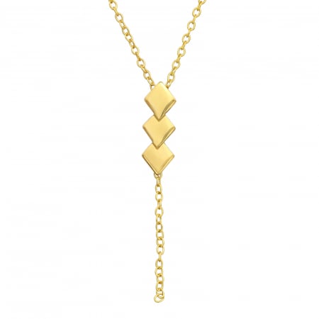 Coliere Argint 925 placate cu Aur 24K - colier-geometric-argint-placat-aur-nobelini