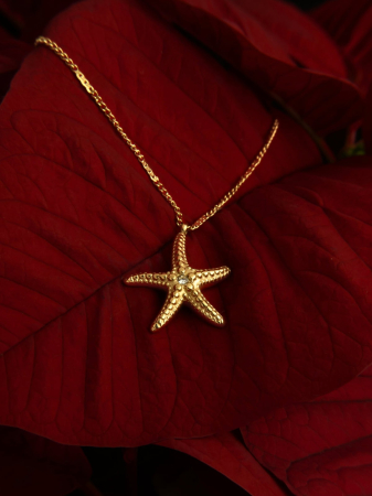 colier-stea-de-mare-placat-aur-18k-otel-inoxidabil-cristal-zirconia-waterproof-nobelini [2]