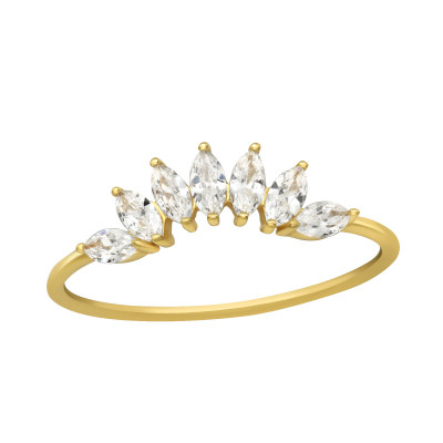 Inele Argint 925 placate cu Aur 24K - inel-crown-argint-925-placat-cu-aur-nobelini