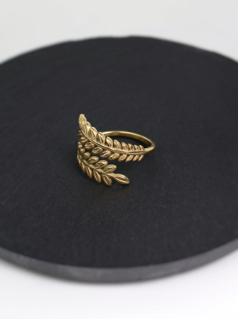 inel-leaf-reglabil-frunze-placat-aur-18k-otel-inoxidabil-waterproof-nobelini [2]