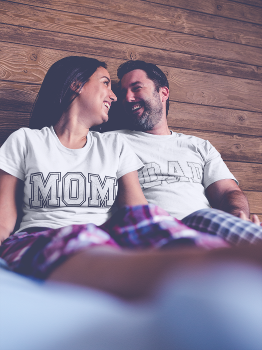 Set 2 tricouri pentru cuplu bumbac 100% [1]