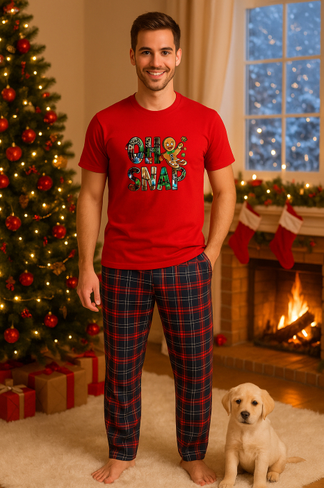 Set pijamale barbati bumbac Colectia Christmas, sarbatori de Craciun [1]