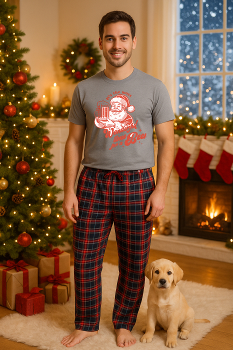 Set pijamale barbati bumbac Colectia Christmas, sarbatori de Craciun [1]