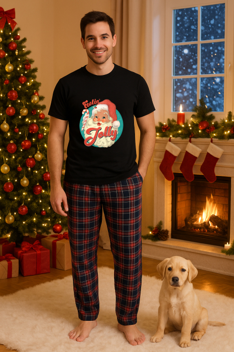Set pijamale barbati bumbac Colectia Christmas, sarbatori de Craciun [1]