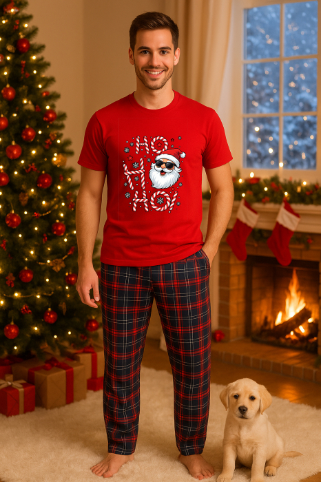 Set pijamale barbati bumbac Colectia Christmas, sarbatori de Craciun [1]