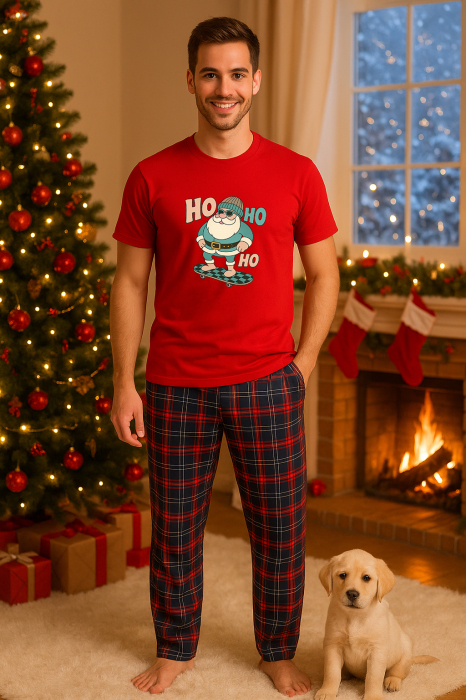 Set pijamale barbati bumbac Colectia Christmas, sarbatori de Craciun [1]