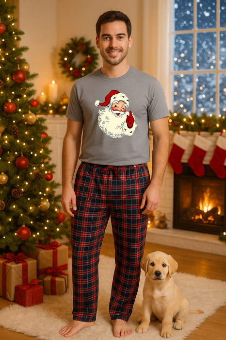 Set pijamale barbati bumbac Colectia Christmas, sarbatori de Craciun [1]