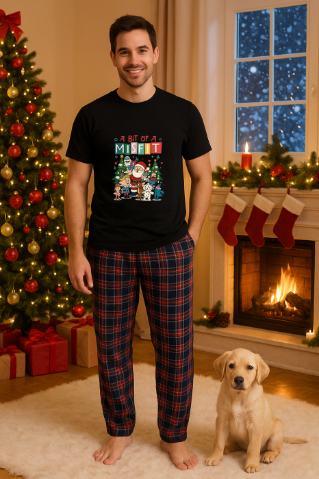 Set pijamale barbati bumbac Colectia Christmas, sarbatori de Craciun [2]