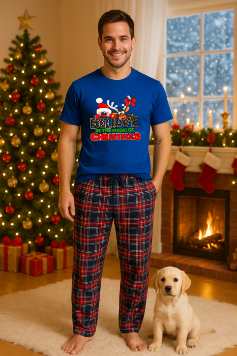 Set pijamale barbati bumbac Colectia Christmas, sarbatori de Craciun [1]