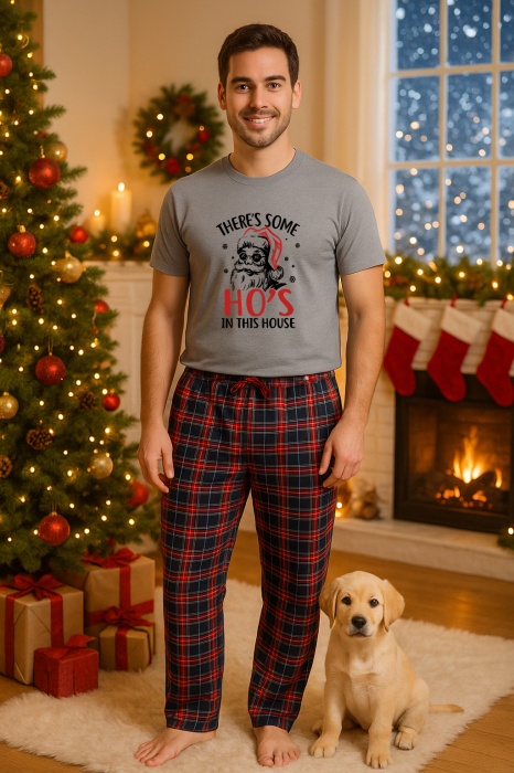 Set pijamale barbati bumbac Colectia Christmas, sarbatori de Craciun [1]