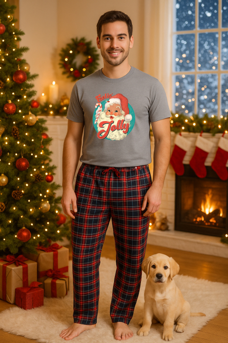 Set pijamale barbati bumbac Colectia Christmas, sarbatori de Craciun [1]